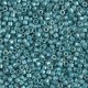 Miyuki Delica Perlen 11/0 - Galvanized semi-frosted dark aqua DB-1183